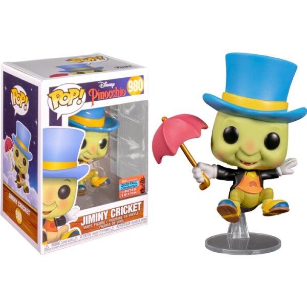 Pinocchio - Jiminy Cricket NYCC 2020 US Exclusive #980 Pop! Vinyl