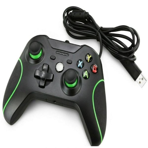 Wired USB Controller Gamepad Compatible for Microsoft Xbox One / Slim / PC Windows