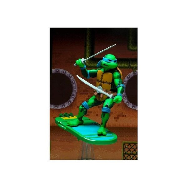 Teenage Mutant Ninja Turtles Turtles in Time 7" Series 01- Leonardo Action Figure