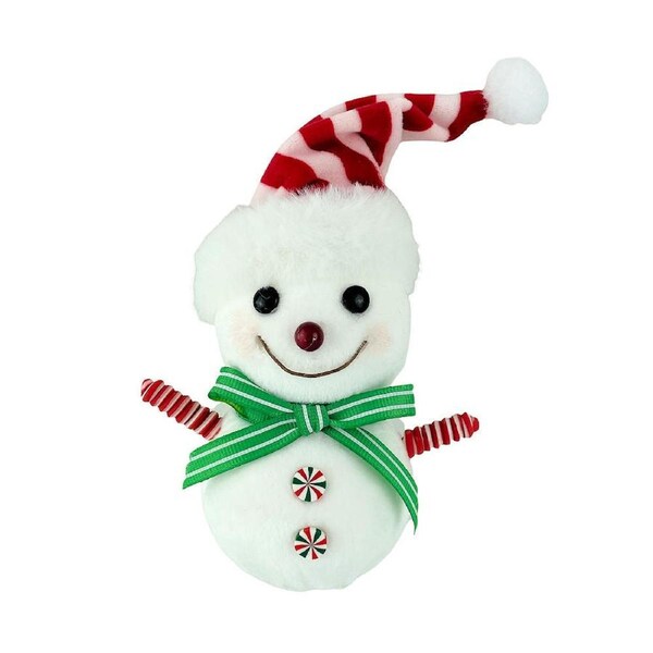 Candy Mint Hanging Snowman 16cm
