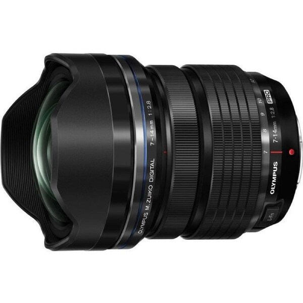 Olympus M.Zuiko Pro 7-14mm f/2.8 Lens Black