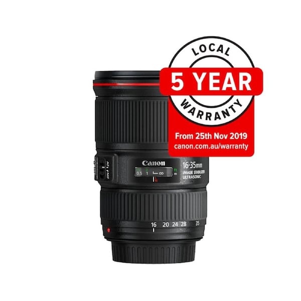 Canon EF 16-35mm f/4L IS USM Wide Angle Lens