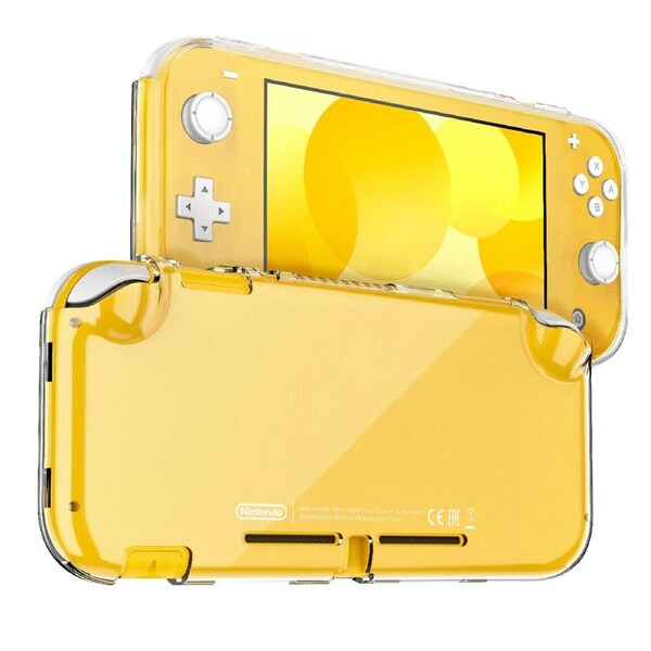 ZUSLAB Nintendo Switch Lite Case, Protective Shock-Absorption TPU Clear Case