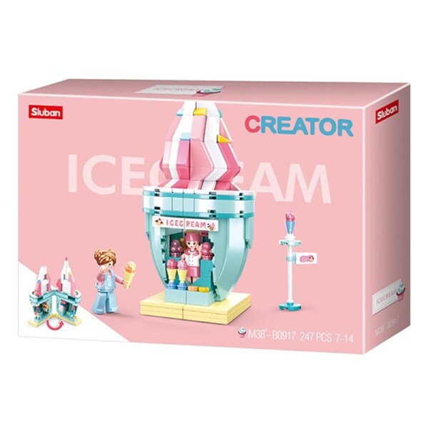 Sluban Ice Cream Shop M38-B0917 247 pieces building blocks
