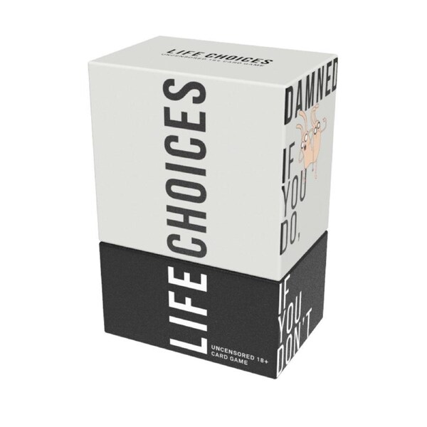 Life choices! adult card game Not for the light hearted or easily offended