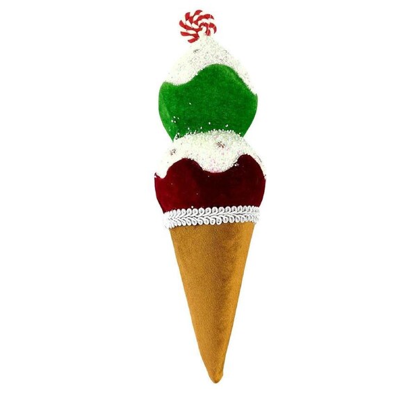 Gingerbread Ice Cream Cone 24cm