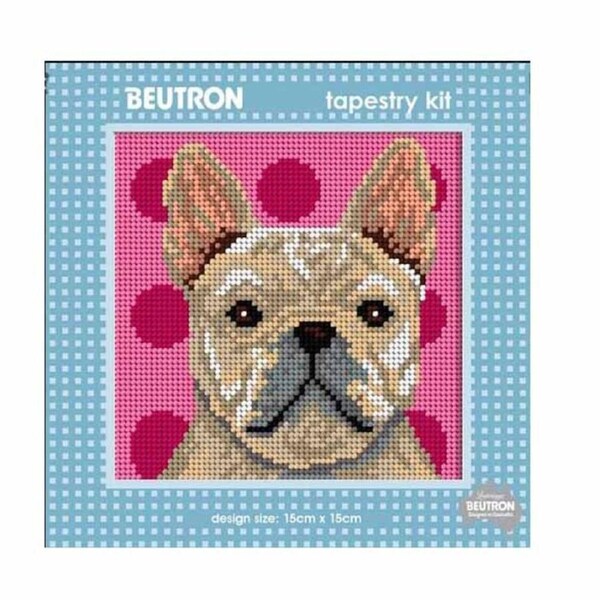Beutron Handmade Tapestry Kit Beginner French Bull Dog