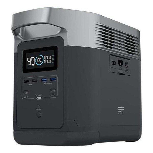 ECOflow Delta Power Station with 1800W AC output Battery
