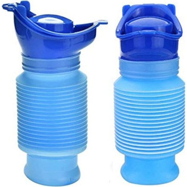 Catzon Emergency Urinal Portable Mini Outdoor Camping Travel Shrinkable Personal Mobile Toilet 2 Pcs