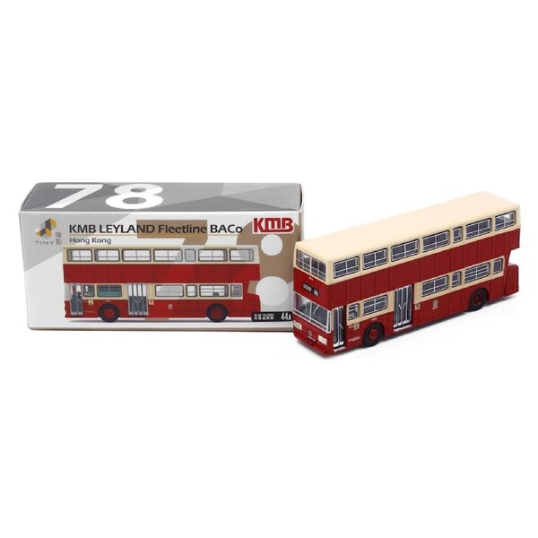 Tiny City Die-cast Model Car - KMB Leyland Fleetline BACo
