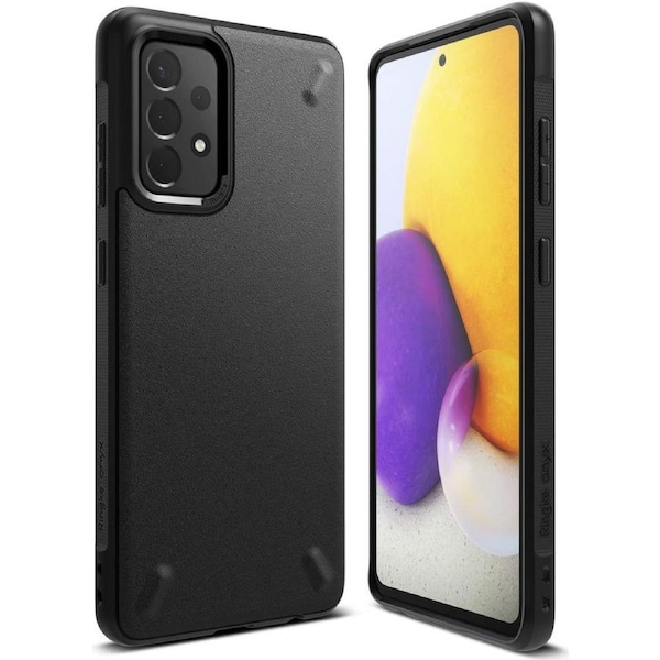 Ringke Onyx Samsung Galaxy A72 Case Flexible TPU Back Cover Black