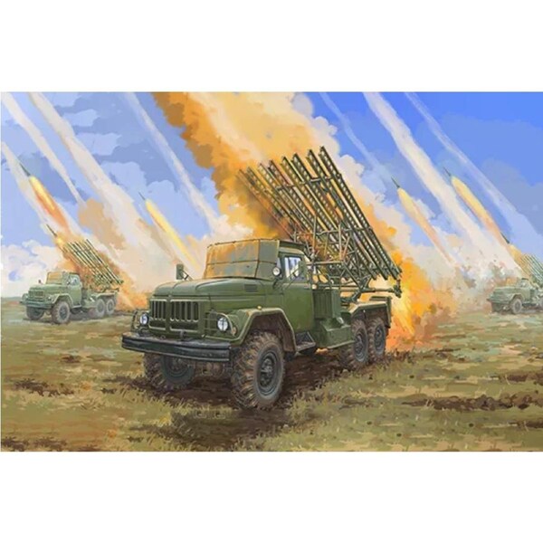 Trumpeter 1/35 Soviet 2B7R Multiple Rocket Launcher BM-13 NMM 01062 Plastic Model Kit