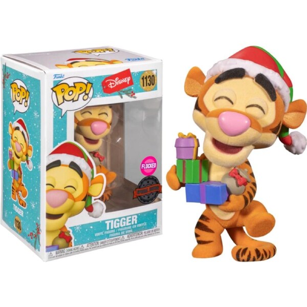 Winnie the Pooh - Tigger Holiday Flocked US Exclusive #1130 Pop! Vinyl