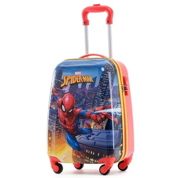 Marvel Spiderman 43 cm 4 Wheel Carry-On Cabin Suitcase