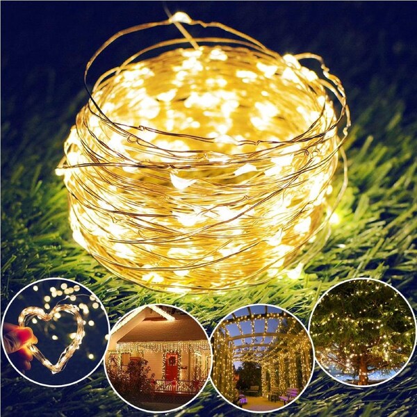 Advwin 22M 200 LED String Fairy Lights