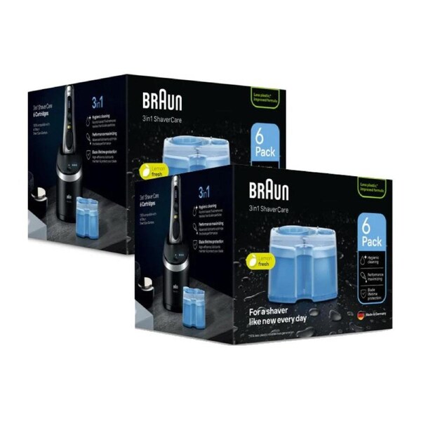 Braun CCR12 Clean & Renew Refill Cartridges CCR2 (170ml x 12 Pack)