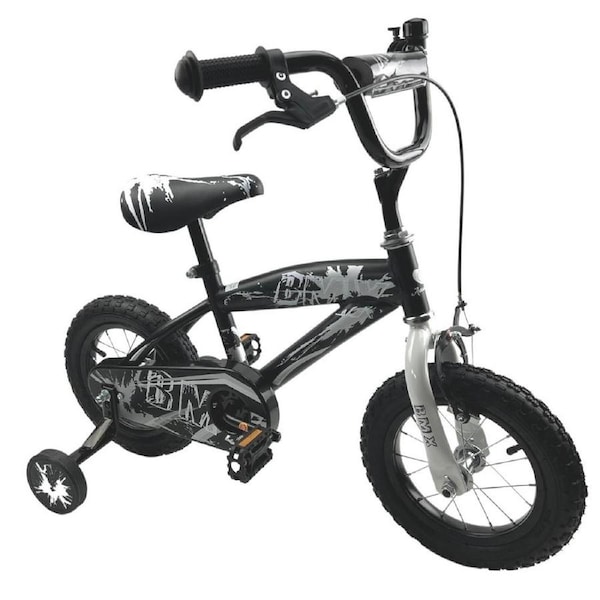 Aussie Baby Supermax BMX 14 Inch Kids Bike - Black