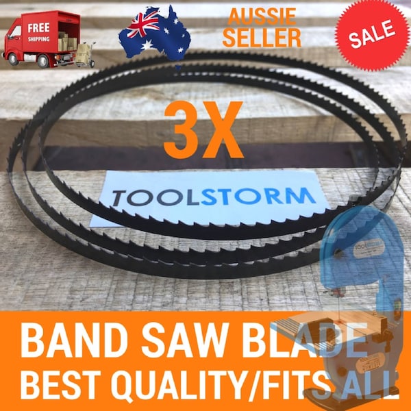 3PCS QUALITY BAND SAW BANDSAW BLADE 1572-1575mm x 6.5 x 10 TPI FIT RYOBI RBS904
