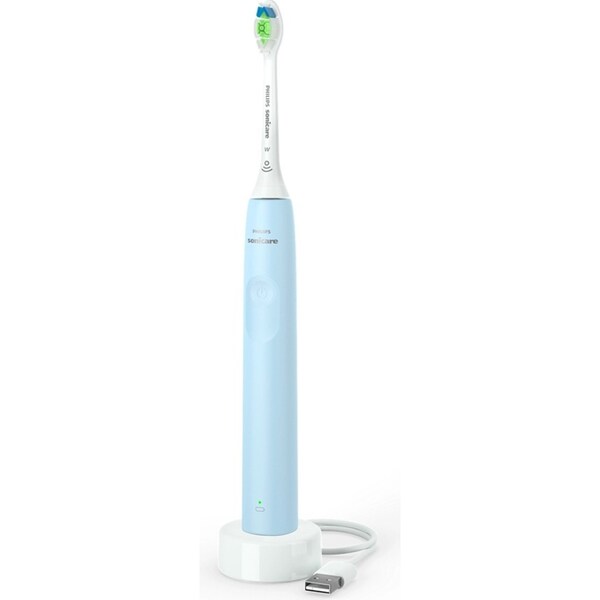 Philips Sonicare 2100 Electric USB Rechargeable Timer Sonic Toothbrush Light BLU