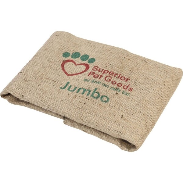 Superior Pet Goods 118x78cm Jumbo Fitted Sheet Hessian Cover for Dog Bed Frame