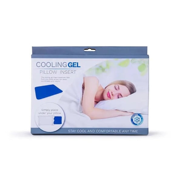 Cooling Gel Pillow Insert - Cooler Sleep - Muscle Pain Relief