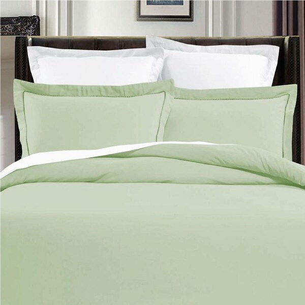 Pima Cotton Fennel Quilt Cover Set King