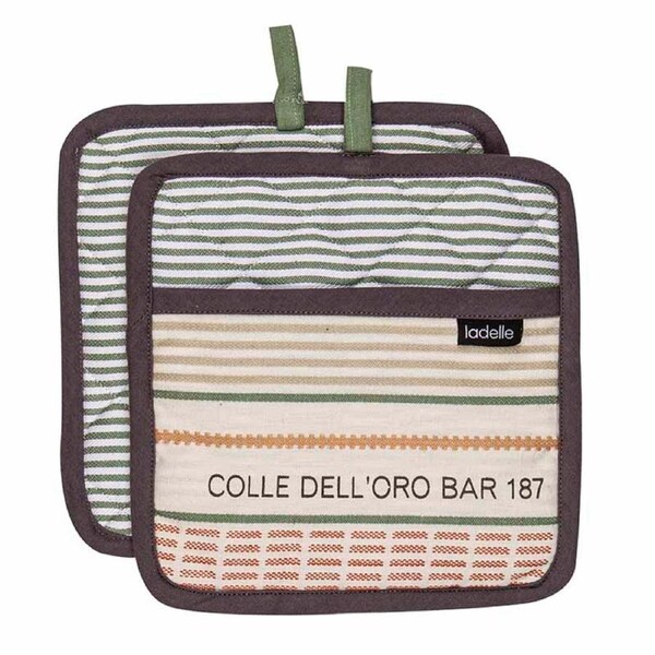 Ladelle Oven Pot Holders Sanctuary Set of 2 Padded