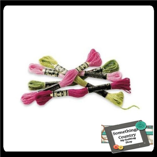 DMC Embroidery Threads Cross stitch, Embroidery Quilting Pack of 5 New