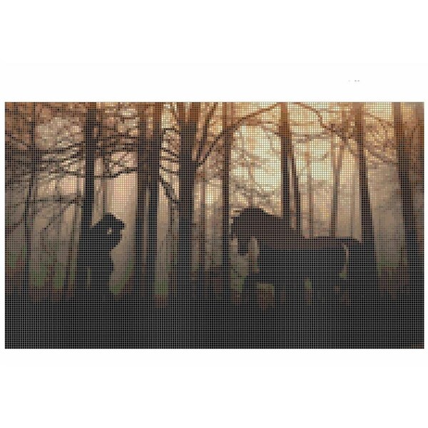 Gwen St Designs Cross Stitch Pattern Lovers Lane Horse New X Stitch