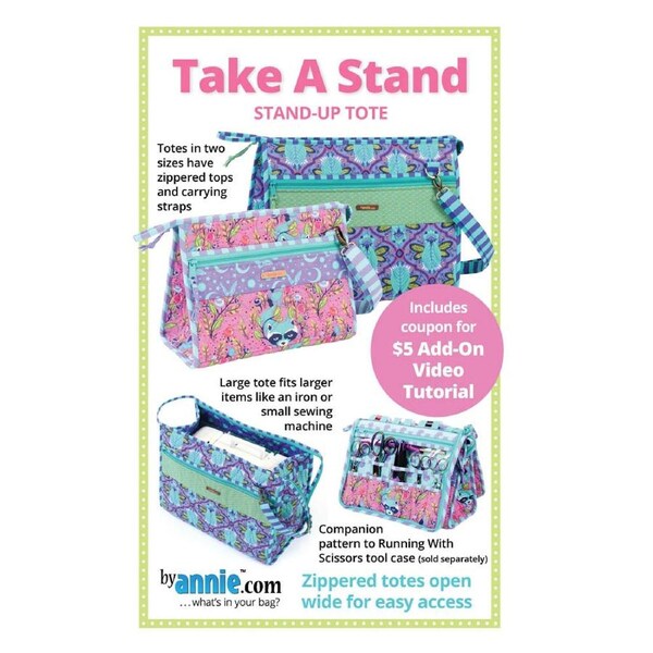 Quilting Sewing Patchwork By Annie Take A Stand Pattern Only