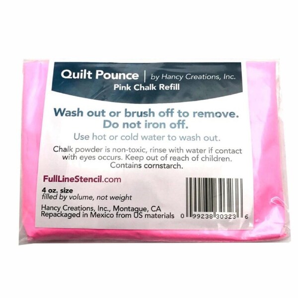 Quilting Stencil Marker Chalk Pink Reussable for Quilt Stencils Refill Only