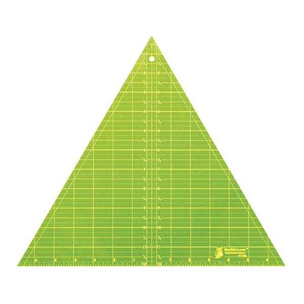 Quilting Patchwork Sewing Template 60Deg 8 Inch Triangle Matilda's Own