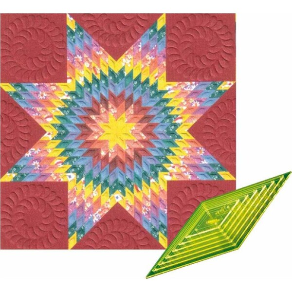 Quilting Patchwork Sewing Template 45Deg Diamond 1-4 Inch Matilda's Own