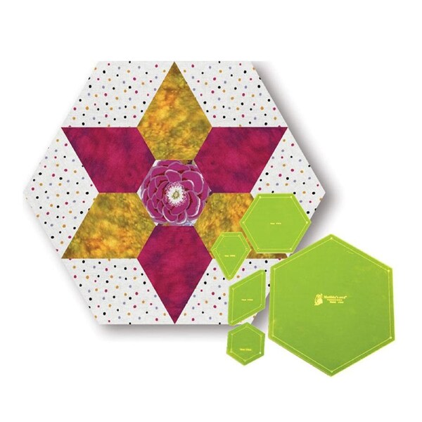 Quilting Patchwork Sewing Template Hana 8'' Block Matildas Own