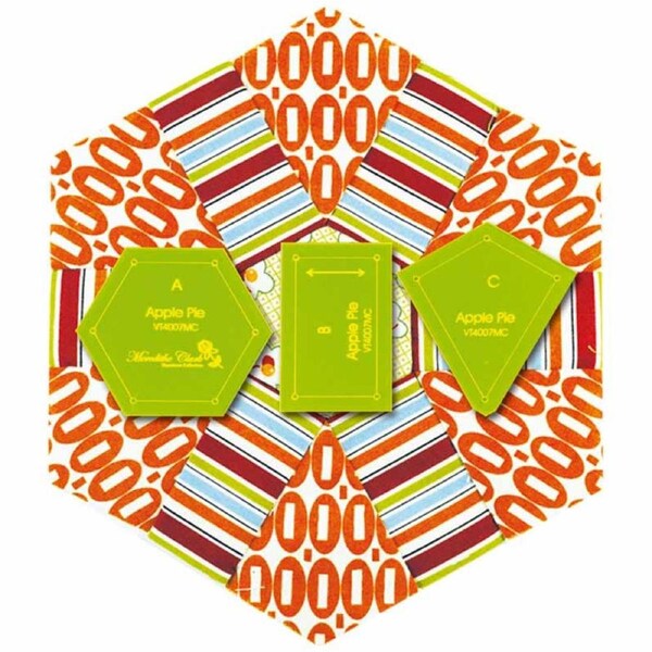 Quilting Patchwork Sewing Template Apple Pie 8'' Matildas Own