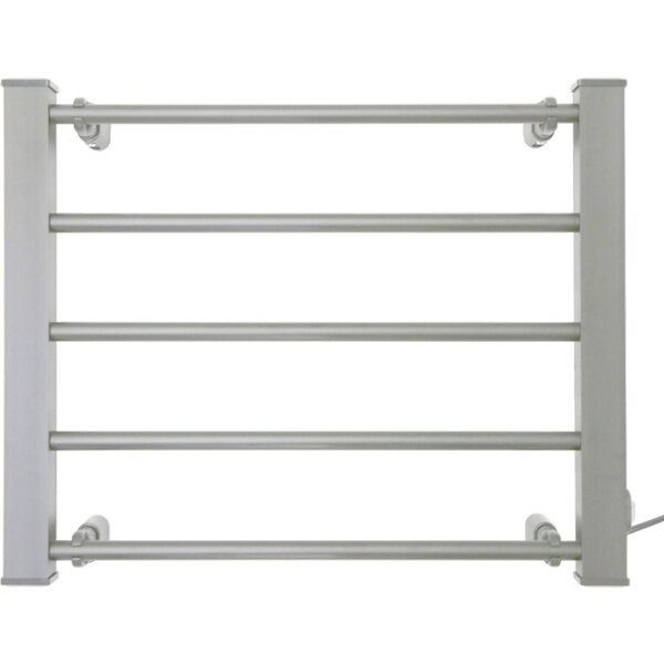 Pronti Heated Towel Rack Electric Bathroom Towel Rails EV-90- Silver