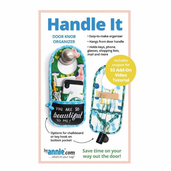 Quilting Sewing By Annie Handle It Pattern Only