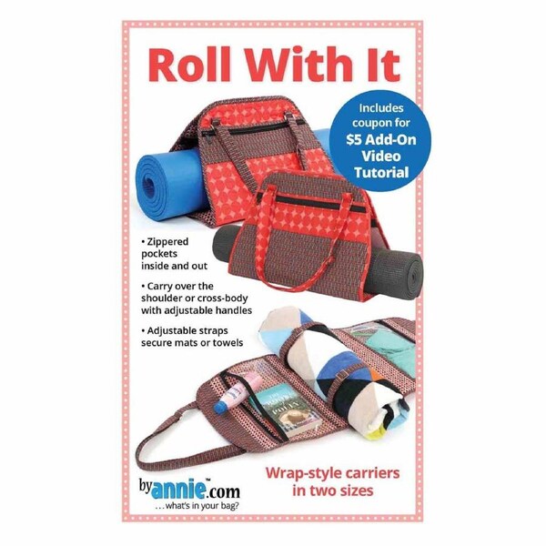 Quilting Sewing By Annie Roll With It Bag Pattern Only