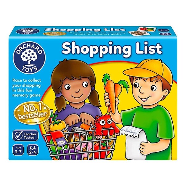 Orchard Game Shopping List Memory Matching Kids/Children Educational Card Game
