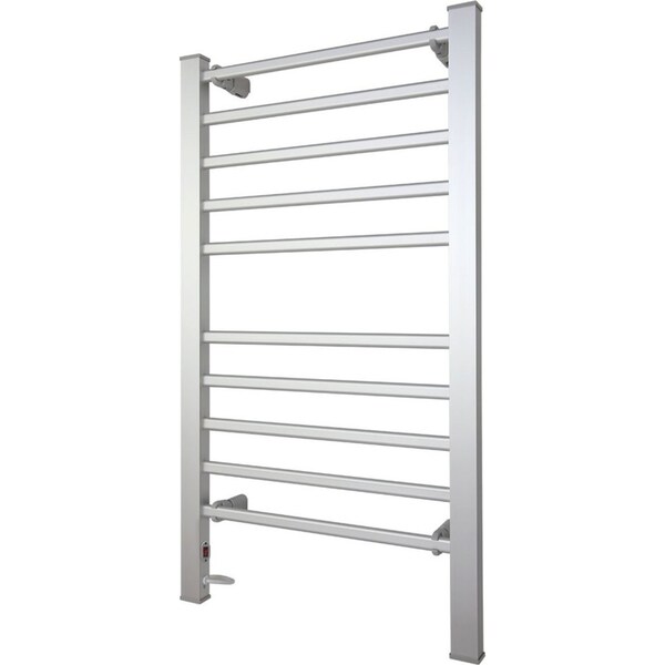 Pronti Heated Towel Rack Electric Rails Warmer 160 Watt- Silver