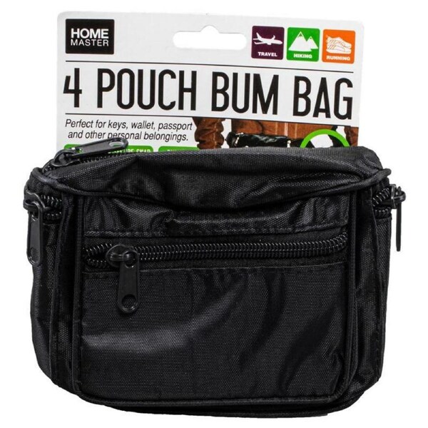 Ozoffer Handy Bum Waist Bag Belt Climbing Hiking Sport Unisex Fanny Pack Zip Pouch Large