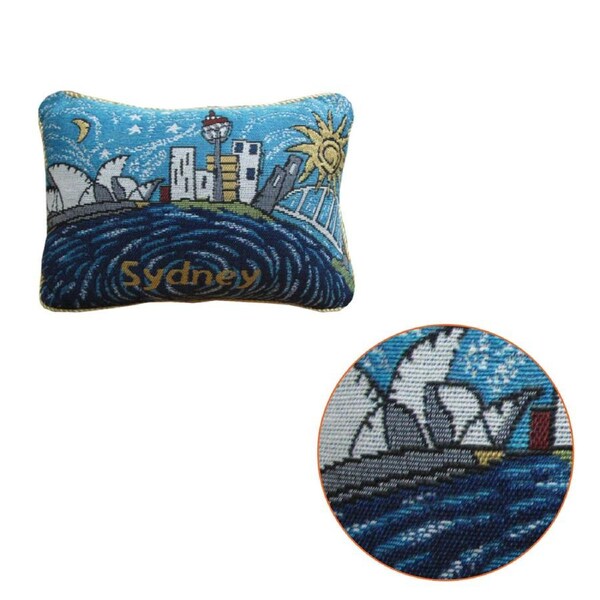 Rapee Sydney Opera House Tapestry Filled Oblong Cushion 20 x 30 cm