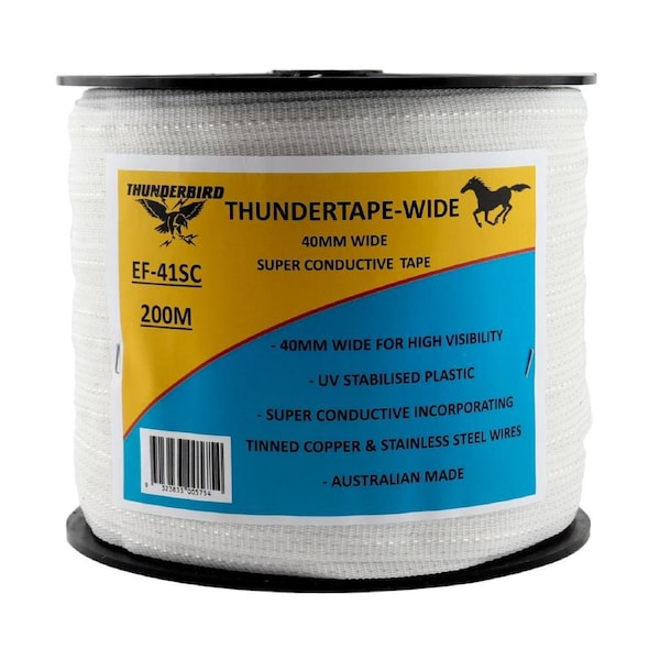 Thunderbird 200m 40mm Wide High Conductivity Thundertape - EF-41SC