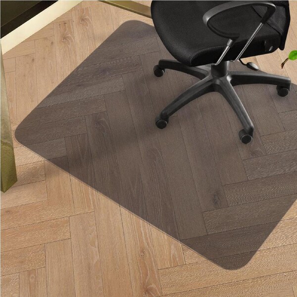 Marlow Chair Mat Protector for Timber Floors 120x90cm - Black