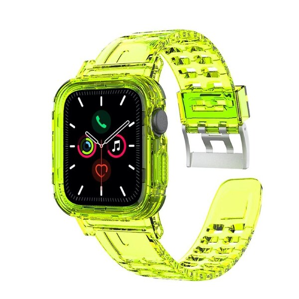 ZUSLAB Apple Watch Series 8 7 6 5 4 3 2 1 SE Bumper Case Band Strap 38mm 40mm 41mm - Yellow