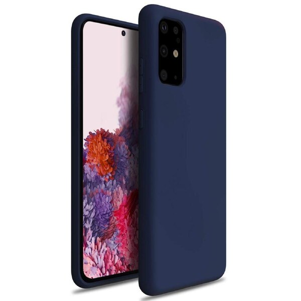 ZUSLAB Galaxy S20+ S20 Plus 4G 5G 2020 Nano Silicone Case Shockproof Gel Rubber Bumper Protective Cover for Samsung - Blue