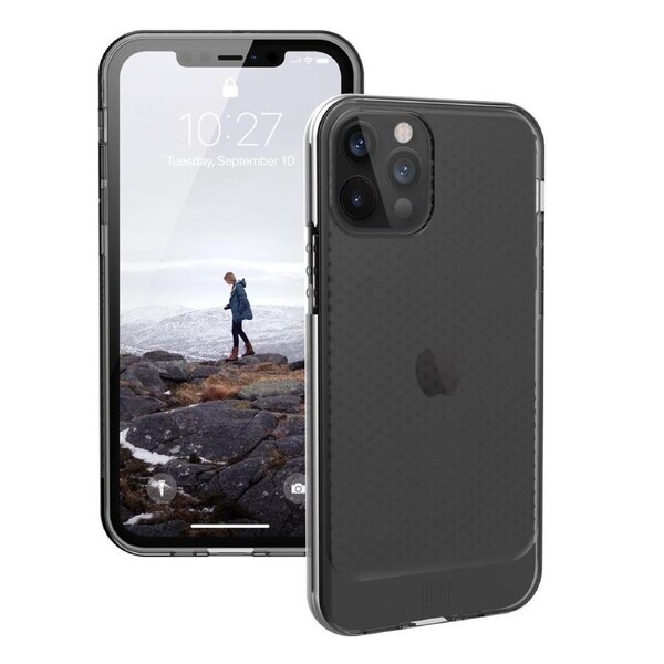 iPhone 12 Pro Max (6.7") UAG [U] Lucent Feather-Light Rugged Case - Ash