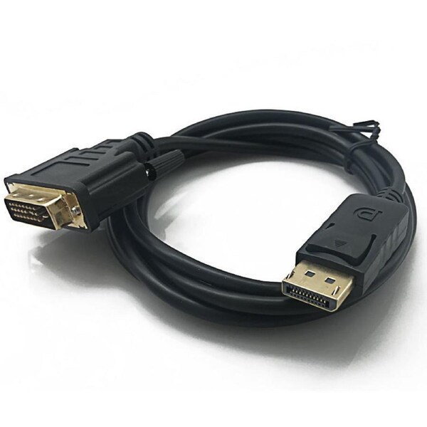 Displayport DP to DVI Cable Male to Male HD 1080P High Speed Display Port Lead
