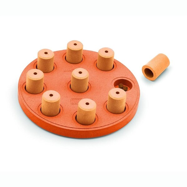 Dog Smart Composite Orange Puzzle Game for Dogs & Puppies 23cm by Nina Ottosson (Outward Hound)