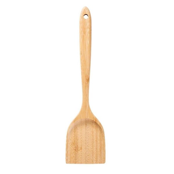Baccarat Water Resistant Bamboo Wok Spatula 33.2X8.4X2cm